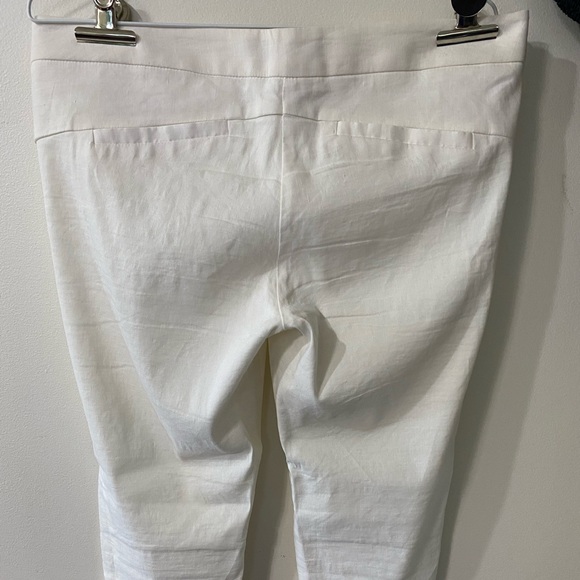 Bebe 3/4 Length Pant - White - Picture 5 of 7